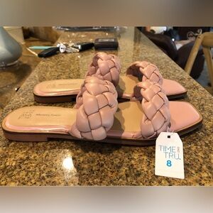 Women’s Time and Tru Blush Sandals